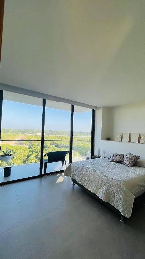 アパート Cartagena, Morros Zoe Apto Acceso Directo A Playaアパートメント コロンビア
